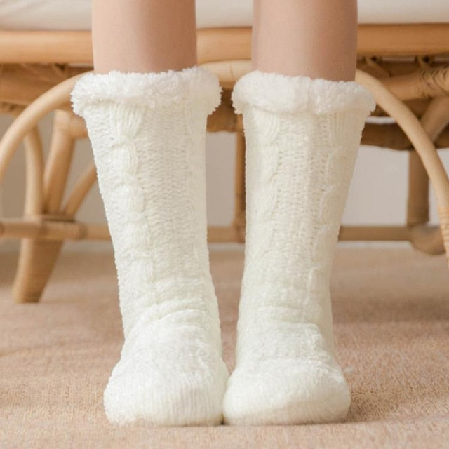Chaussettes chaussons cocooning