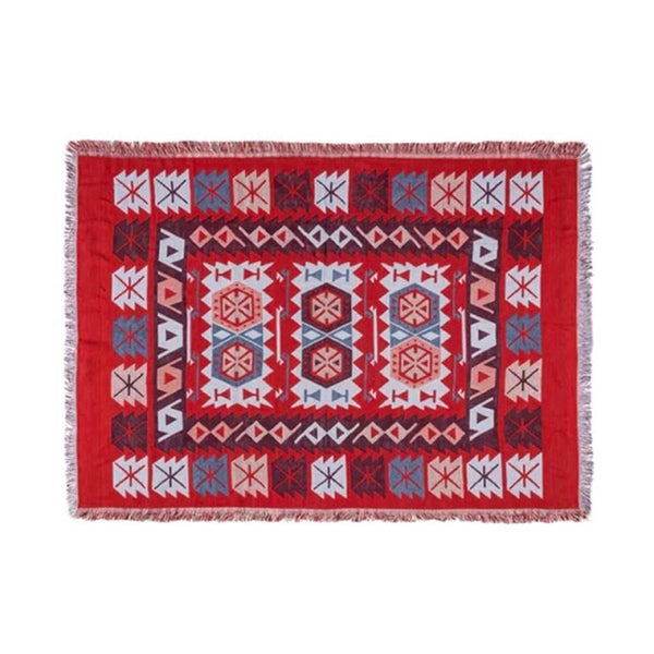 Plaid Ethnique Rouge | Univers Plaid 